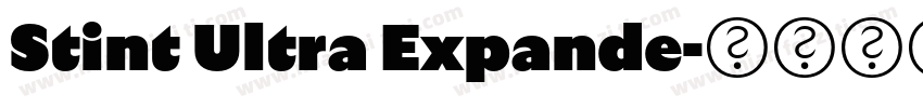 Stint Ultra Expande字体转换